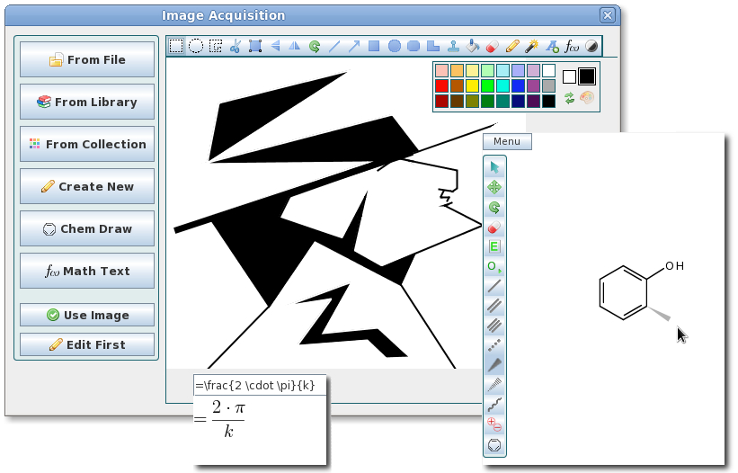 Image Acquisition Screenshot