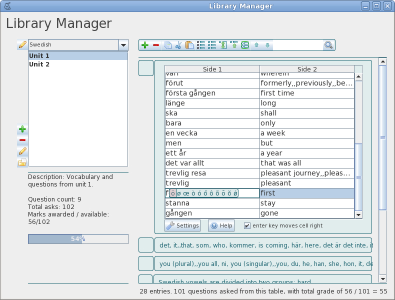 Library Manager Screenshot